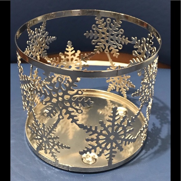Bath & Body Works | Accents | Bath Body Works Round Candle Holder ...